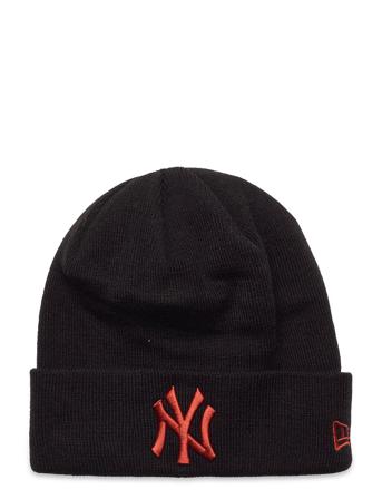 League Ess Cuff Knit Neyyan Accessories Headwear Beanies Svart New Era