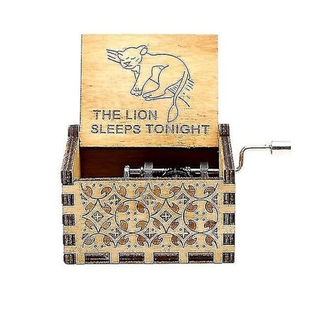 52 Tema Træ Håndsving Musikboks Bohemian Rhapsody Tema Queen Jurassic Park Dragon Ball Fødselsdags Julegave