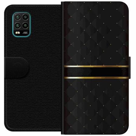 Xiaomi Mi 10 Lite 5g Plånboksfodral Golden Stripes