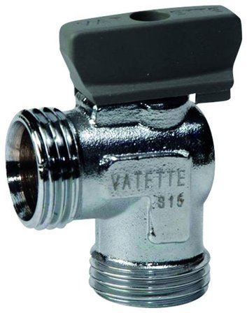 Gustavsberg FG074050008 Kulventil Ø 15 mm, Installation