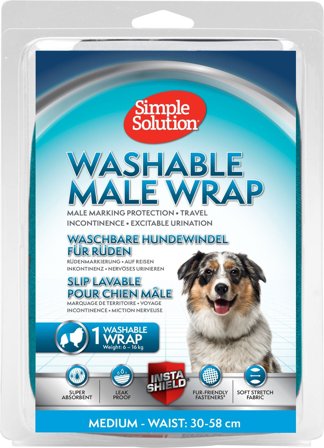Simple Solution Washable Male Wrap Medium