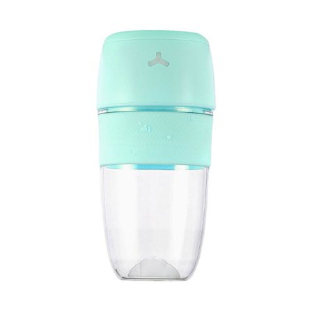 Bærbar blender, personlig størrelse blendere for shakes engangs juicekopp mini fruktjuicer for hjemmekjøkken, grønn