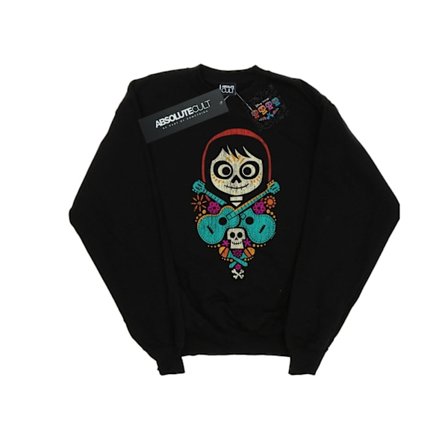 Disney Boys Coco Miguel Crossed Guitars Sweatshirt 7-8 år Bl