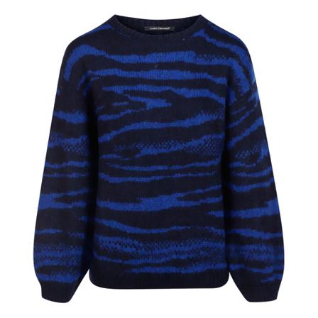 Luisa Cerano , Blauw , Dames , Maat: L Truis