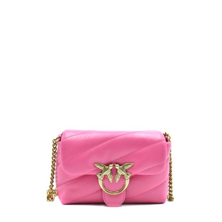 Pinko Shoulder Bags Pink, Dame Skuldertasker, Størrelse: ONE Size