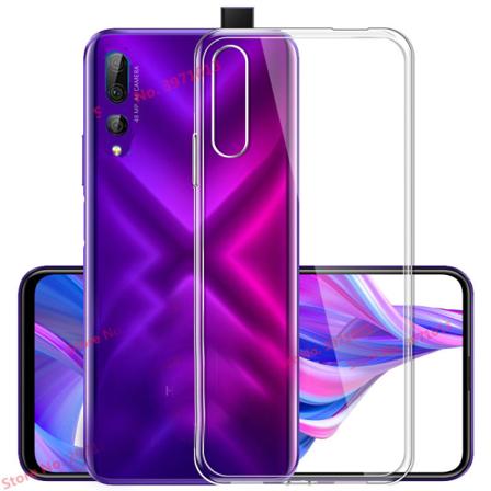 Beskyttende (Floveme) Silikone Cover - Huawei P Smart Z Transparent/Genomskinlig