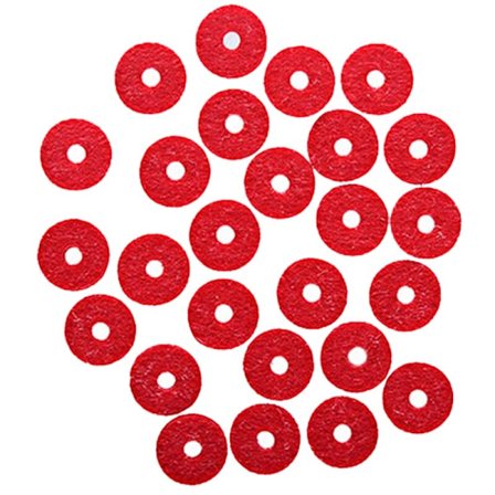 90 stk. Piano filt skinne regulerende slag reparation dele (rød)