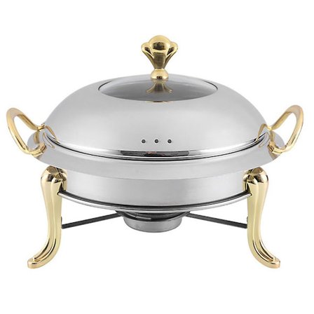 1 stk Mini Hot Pot Gryteholder Rustfritt Stål Hot Pot Sett Herdet Glasslokk Hot Pot Buffet Pan f