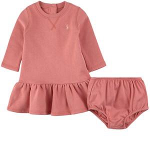 Kids - Ralph Lauren 2-piece Desert Rose Dress Set 9 Months - Dresses - 9 months - Pink