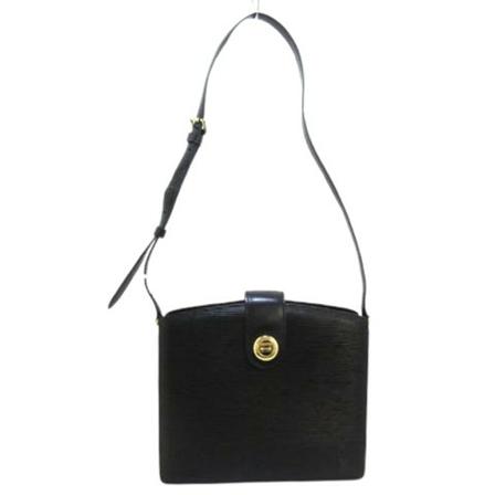 Louis Vuitton Vintage Pre-owned Leather Capucines Sort, Dame Vintage Tasker, Størrelse: ONE Size