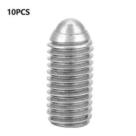 10 kpl M12 ruostumattomasta teräksestä valmistettuja kierrejousikuulaluotiruuvia M12*25 VII