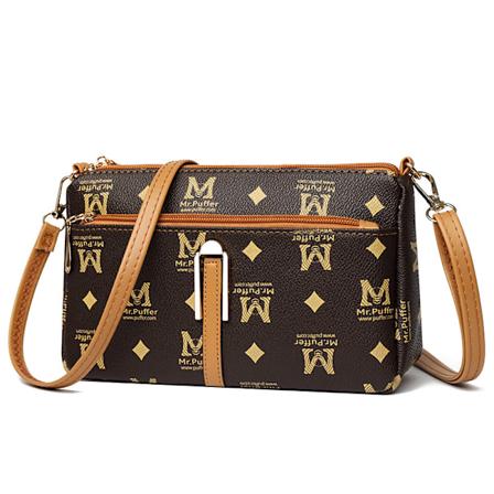 Mr.Puffer Tämän vuoden suosittu laukku Uusi suurikapasiteettinen crossbody-laukku Etelä-Korea All-Match Pieni neliölaukku Rajat ylittävä naisten 