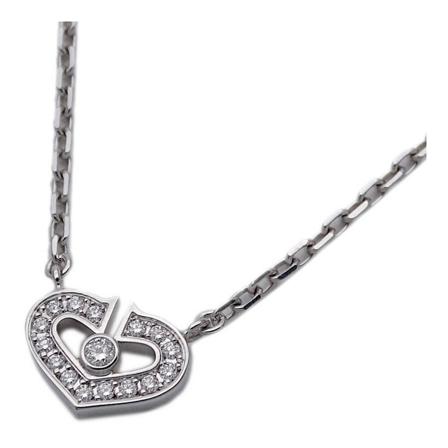 Cartier Vintage Necklaces Hvid, Dame Vintage Smykker, Størrelse: ONE Size