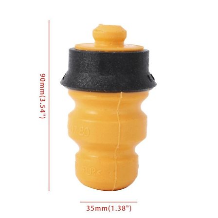 2 stk. bagaksel affjedring rebound gummi buffer blok til 207 301 2008 C3 Celysse 516680 / 98047502