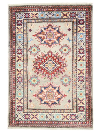 Medalionowy Mały Kazak Fine Dywan 81X117 Wełna