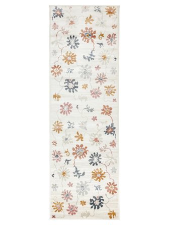 Możliwość Prania Dywan Wewnętrzny I Zewnętrzny Blush Flower Wielokolorowy (Pastelowy)Ik Mały Oeko-Tex