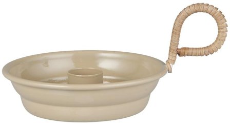 Ib Laursen Lysestake Kronelys Krem H2,7