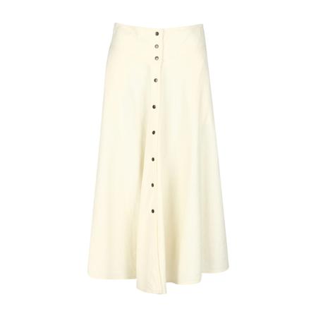 Forte Forte, Midi Skirts Beżowy, Kobieta, Rozmiar: M