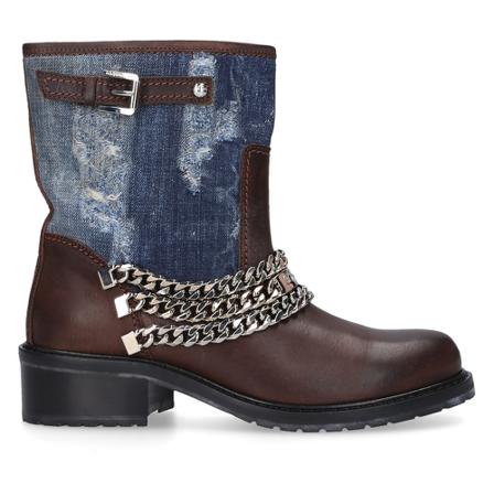 Dsquared2, Boots Brązowy, Kobieta, Rozmiar: 36 EU