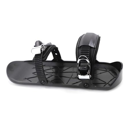 Mini Ski Skates for Snø - De Korte Skiboard Snowblades - Festes til Vintersko/Snowboardstøvler - One Size Fits All GuanGuan (FMY)