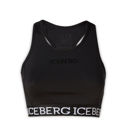 Iceberg, Training Tops Zwart, Dames, Maat:M