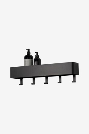 Spinder Design - Klädhängare Multi 5 - Svart - Hatthyllor - Från Homeroom