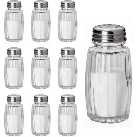 10 st Salt- och Pepparkvarnar, Salt- och Pepparkvarnar, Små Salt- och Pepparkvarnar i Glas för Köket