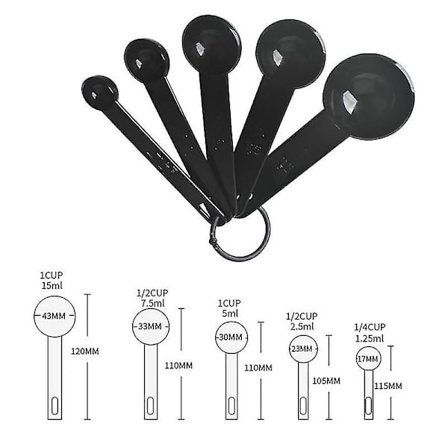 500g/0,1g Köksvåg LCD Digital Köksvåg Mätssked Gram Elektronisk Sked Vikt Volym Matvåg Verktyg Libra (Mätsked)