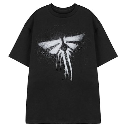 The Last Of Us Herr Firefly Logo Kortärmad T-shirt XXL Svart