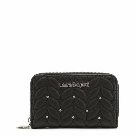 Laura Biagiotti Wallets & Cardholders , Zwart , Dames , Maat: ONE Size Portefeuilles