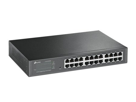 TP-Link JetStream TL-SG1024DE - switch - 24 porter - rackmonterbar