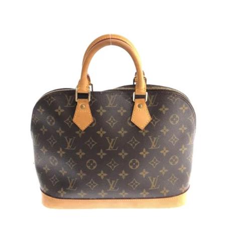 Louis Vuitton Vintage Pre-owned Polyester handbags Brun, Dame Vintage Tasker, Størrelse: ONE Size