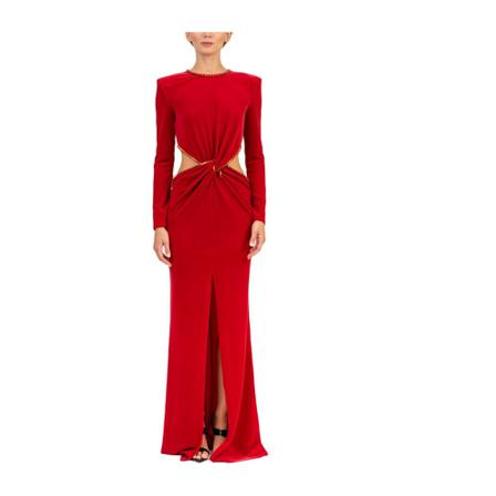 Elisabetta Franchi Occasion Dresses , Rood , Dames , Maat: S Jurk