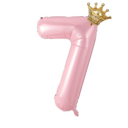 Fødselsdag tal balloner Jumbo nummer ballon 7 7