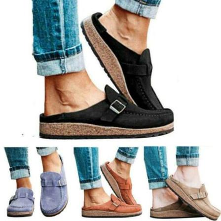 Buckle Flat Loafers - Casual - Dam - B