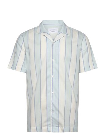 Lindbergh | Striped Linen/Cotton Shirt S/Sstriped Linen/Cotton Shirt S/S | S