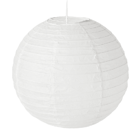 Åhléns Home Lampskärm IGGY 40 cm Belysning Vit ONESIZE