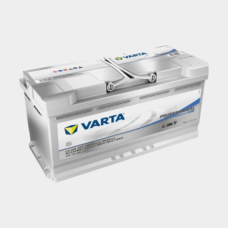 Start- & förbrukningsbatteri VARTA Professional Dual Purpose LA 105, AGM, 12 V, 105 Ah
