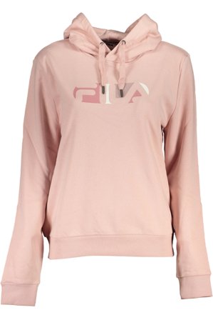 Fila Felpa Senza Zip Donna Rosa