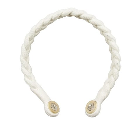 2kpl Magneettinen verhopidin Verhopidike Clip MILK WHITE