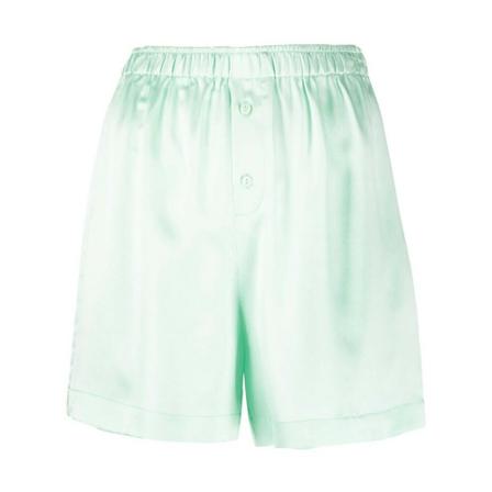 Loulou Studio, Silk Short Niebieski, Kobieta, Rozmiar: M