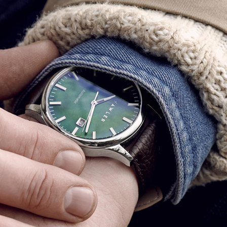 Timon | Green Mother-of-Pearl Automatic Watch for Men - Wrist watches