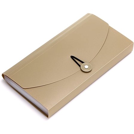 Utvidbar Filmappe – Ny 13 Lommer Liten Trekkspill Filmappe