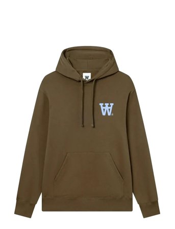 WOOD WOOD | Wwcass Aa Chest Print Hoodie | S