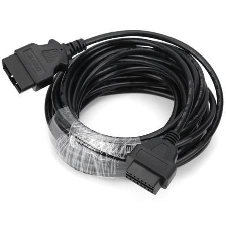 OBDII-forlengelseskabeladapter 16-pins hann-til-hunn-diagnosekabelkontakt 10m/32.8ft