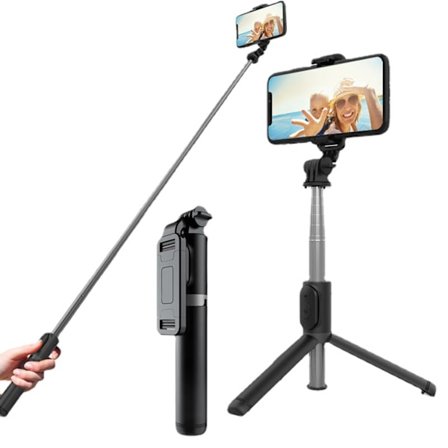 #Selfie Stick Bluetooth Selfie Stick Stativ Fjärrkontroll 360°#