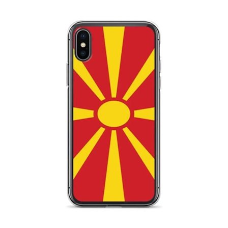 Mobilskal Flagga Nordmakedonien - iPhone X