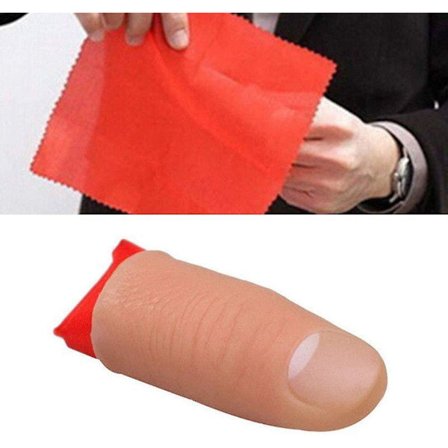 Magiska fingrar Falska fingrar Mjuka tumspetsar Scenföreställning Prop