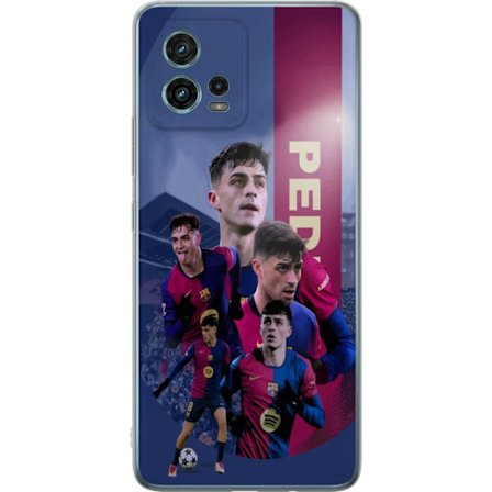 Kompatibelt Mobilskal till Motorola Motorola Moto G72 Pedri Barcelona Spanien fotboll mittfältare ung talang snabb teknik kreativ spelfördelare som
