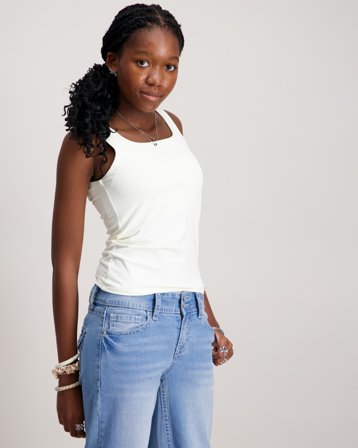 Kids ONLY KOGEA S/L 2-WAYS TOP JRS NOOS Hvid Toppe/Bluser Pige - Kids Brand Store